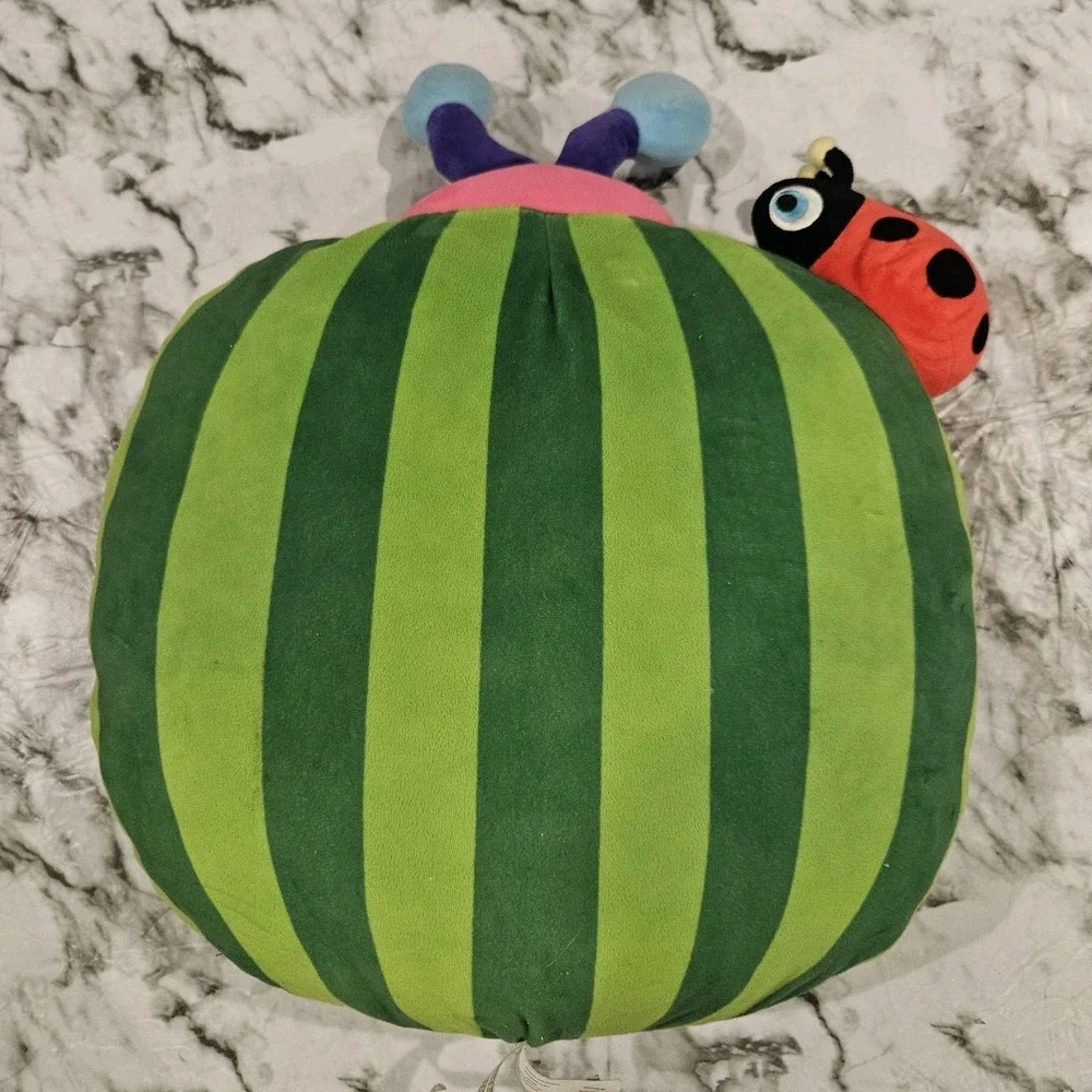 Cocomelon Pillow Plush Soft, Cuddly, Snuggly, Extra Large Pillow‎ With Ladybug